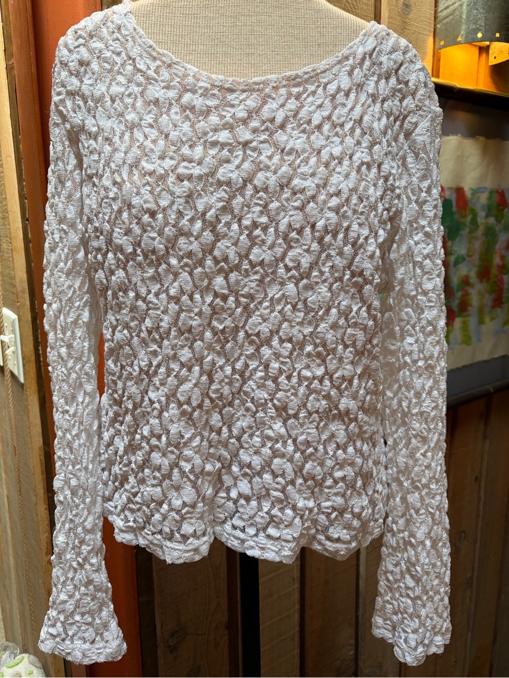 Really cute Hanky Panky stretch lace top!